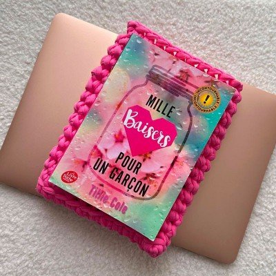 Pochette de livre de poche - Rose